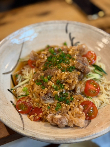 油淋鶏冷麺