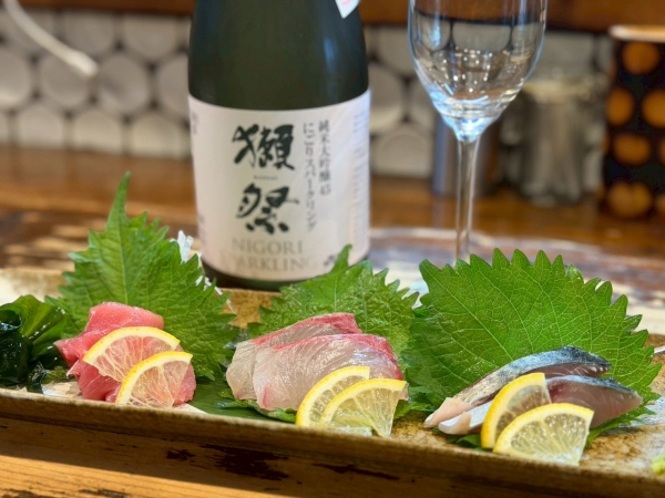 第二回日本酒会獺祭スパークリング