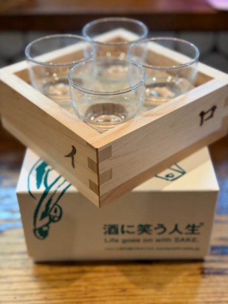 イロハニ枡利酒セット